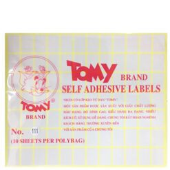 Decal A5 Tomy 111 - 14x21mm giá rẻ tại TP.HCM