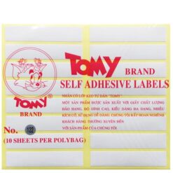 Decal A5 Tomy 122 - 17x85mm giá rẻ tại TP.HCM