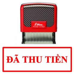 Đóng dấu Đã thu tiền giá rẻ tại TP.HCM