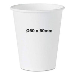 Ly giấy 100ml - Ø60x60mm giá rẻ tại TP.HCM