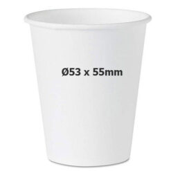 Ly giấy 80ml - Ø53x55mm giá rẻ tại TP.HCM